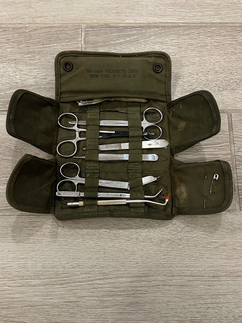 VTG U.S. Army Medical Minor Surgery Surgical Instrument Kit